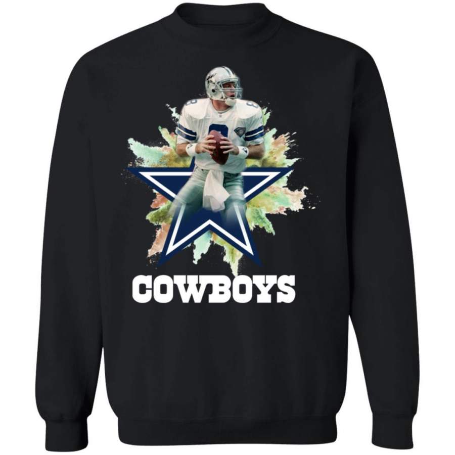 Dallas Cowboys Logo, Football Fan Aikman Sweatshirt