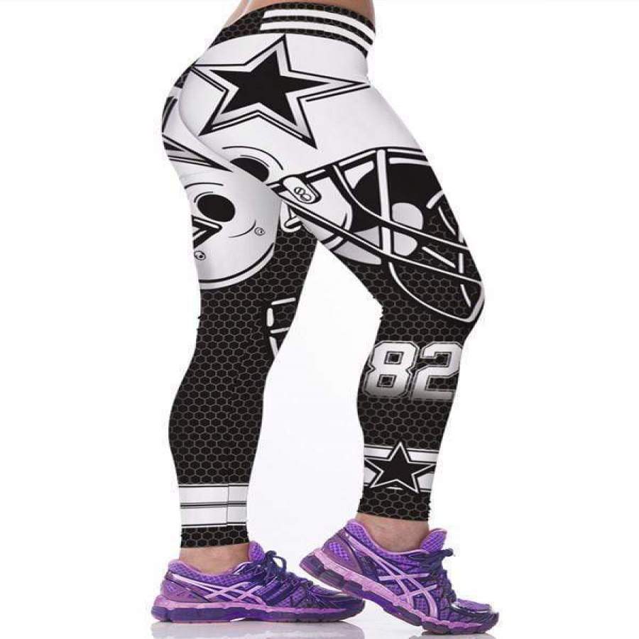 3D Dallas Cowboys 82 Printed Leggings