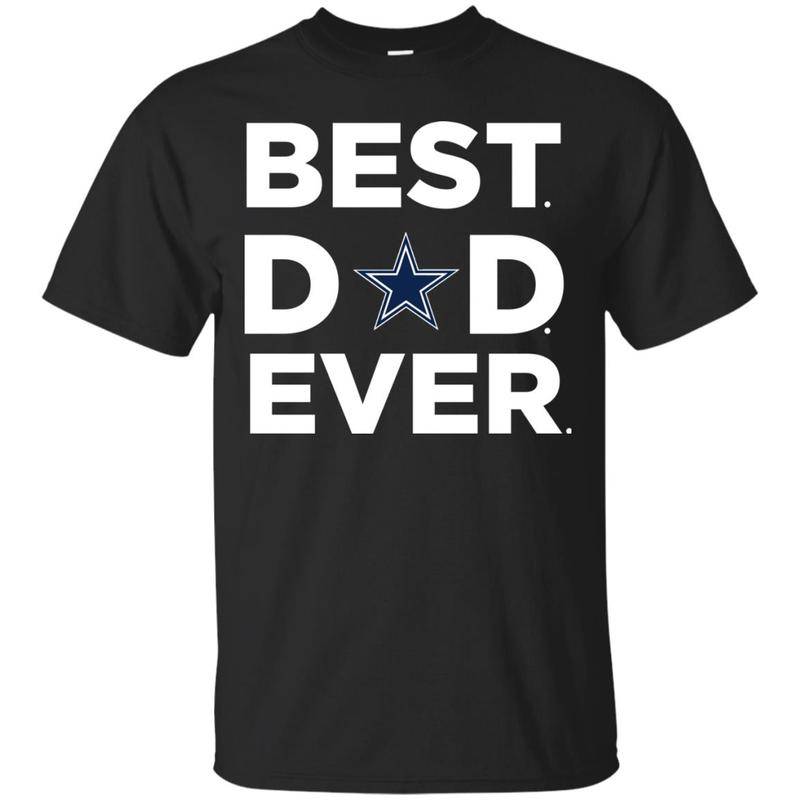 Best Dad Ever Dallas Cowboys Ameria Sport Father Gift Men’s T-shirt