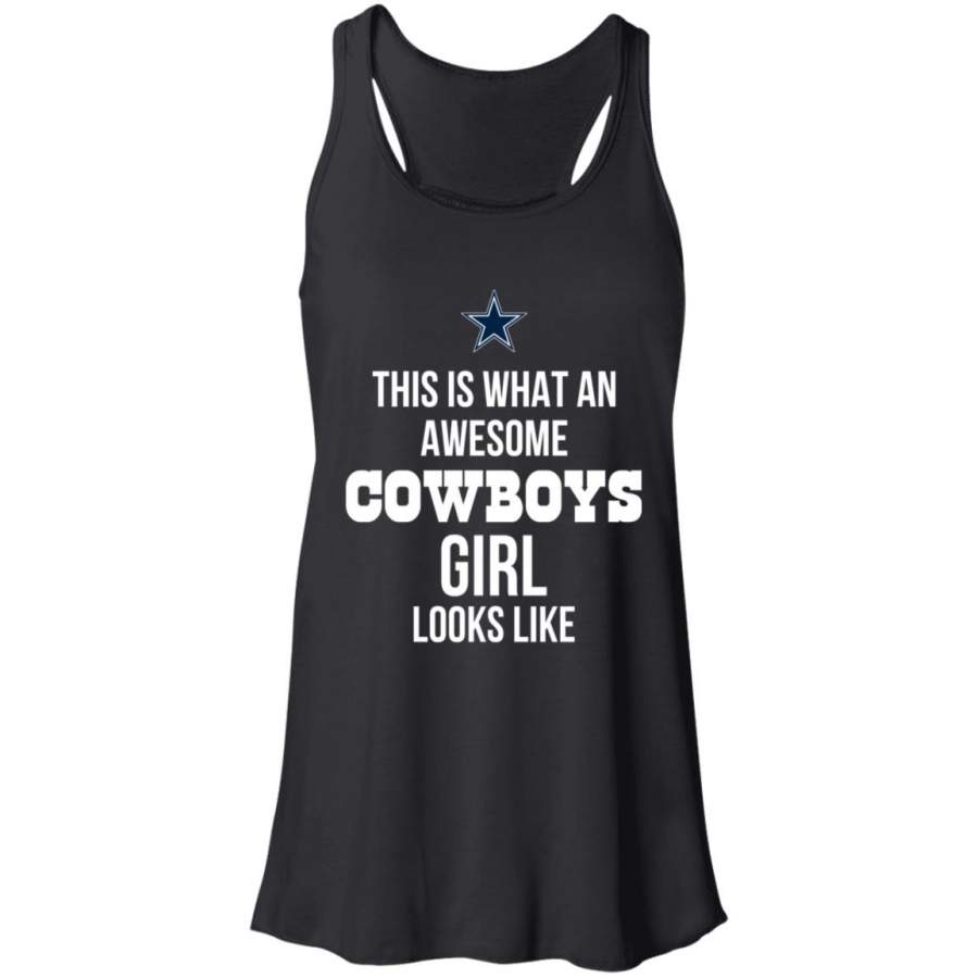 Dallas Cowboys Girl Looks Like Women’s Tank Top