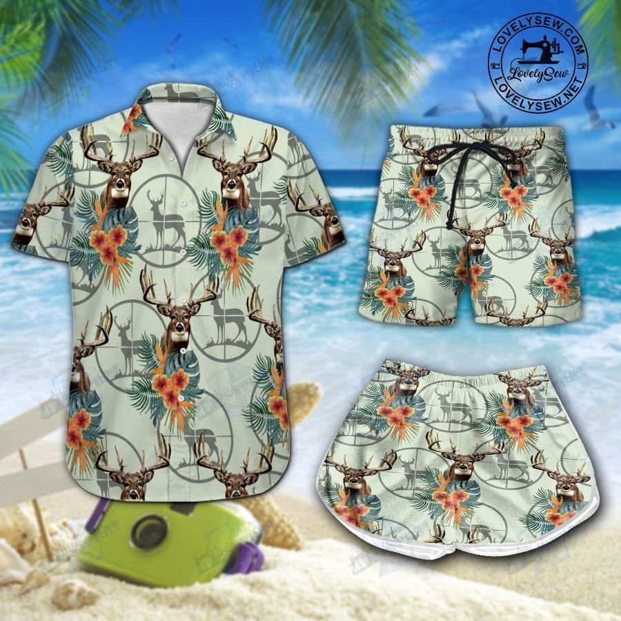 Deer Hunting Hawaii Shirt & Shorts Hot21080302-Hoo21080302