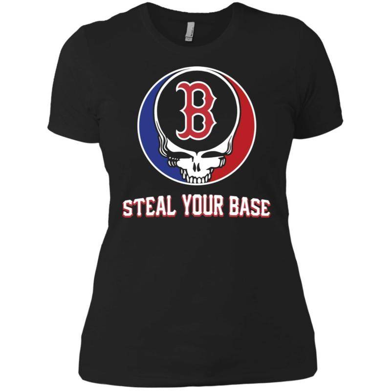 Agr Grateful Dead Red Sox Steal Your Base T-shirts