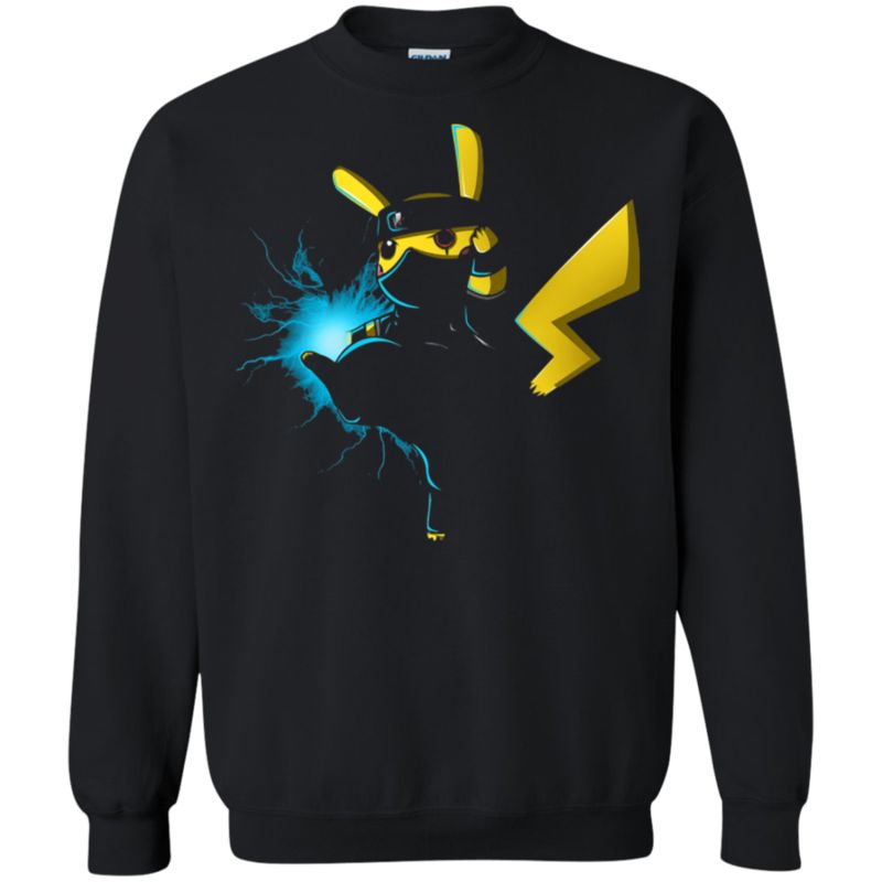 Agr Pikachu Kakashi Pokemon And Naruto Mashup Sweatshirt