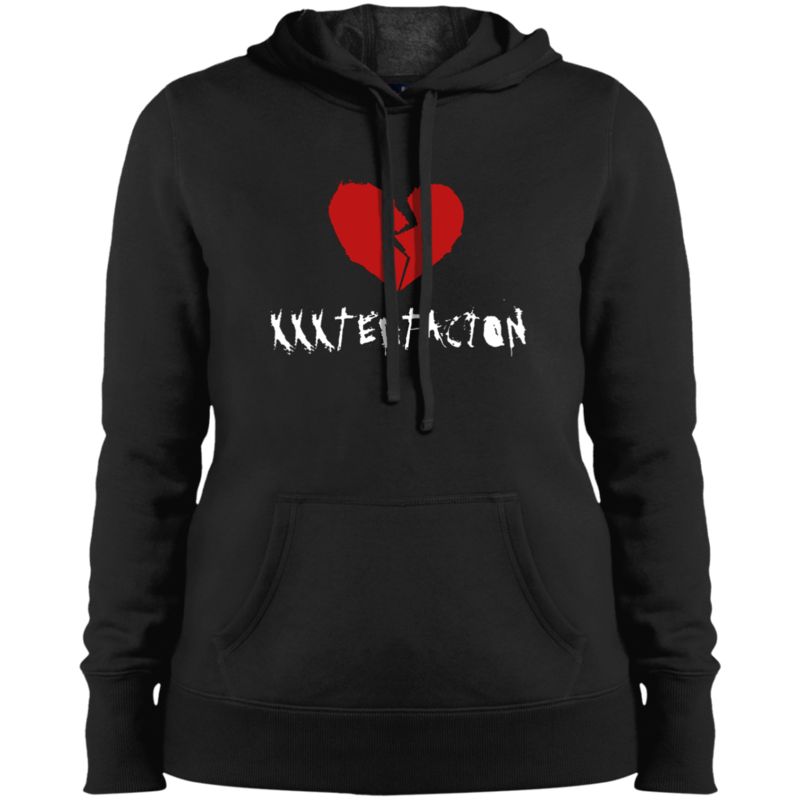 Agr Heartbroke Xxxtentacion Ladies’ Pullover Hooded Sweatshirt