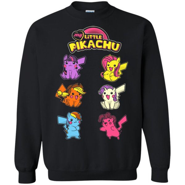 Agr My Little Pikachu My Little Pony Pokemon Mashup Sweatshirt