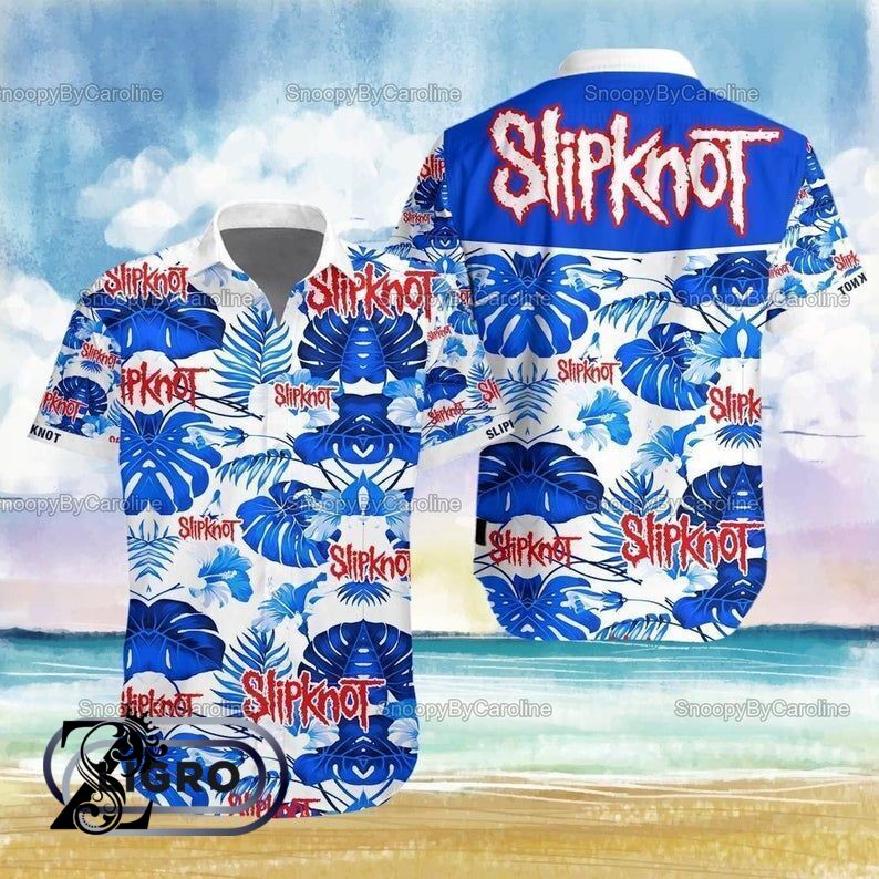 Slipknot Rock Music Band Music Lovers Mcl042006T15 Hawaiian Shirt Summer Casual Short Sleeve Shirt Top