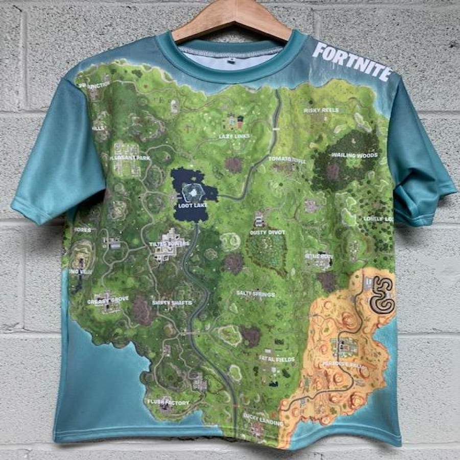 Fortnite Season 6 Map T shirt