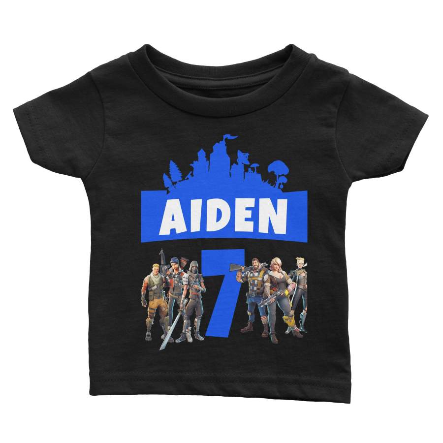 Custom Fortnite Birthday Shirt