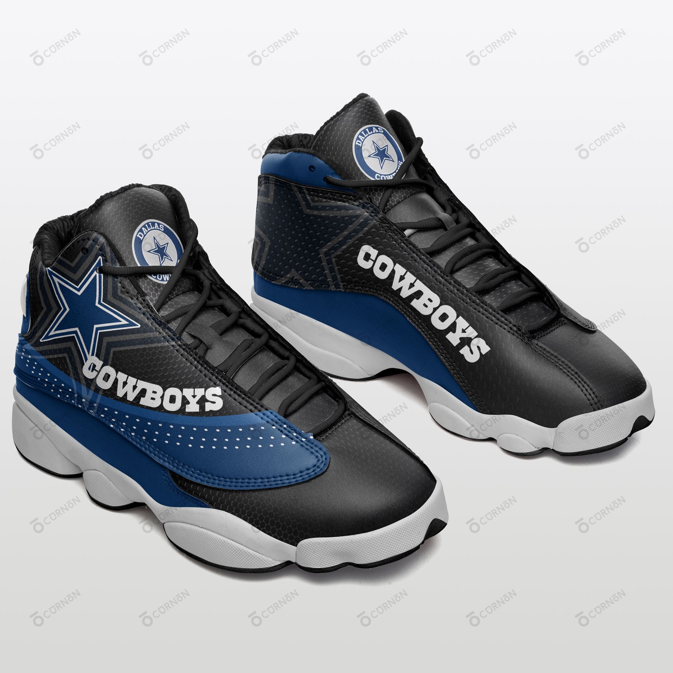 Dallas Cowboys Air JD13 Sneakers 626