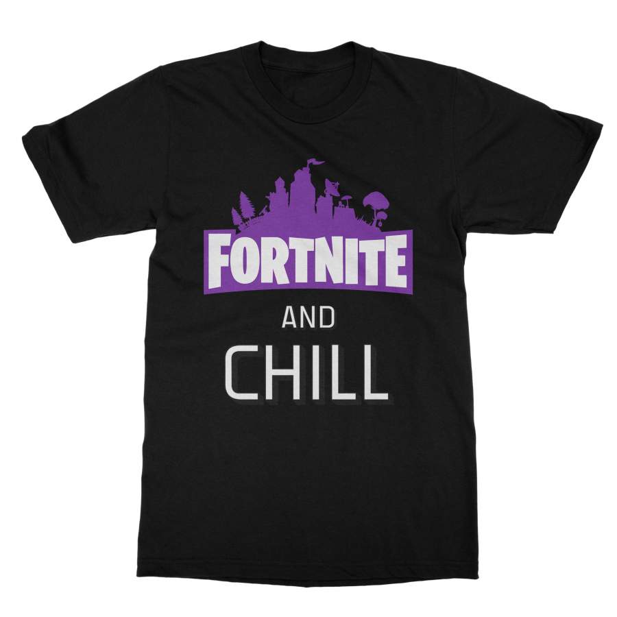 Chill & Fortnite T-Shirt For Men