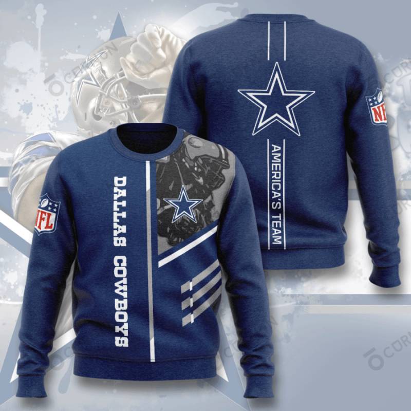 Dallas Cowboys 3D Sweatshirt