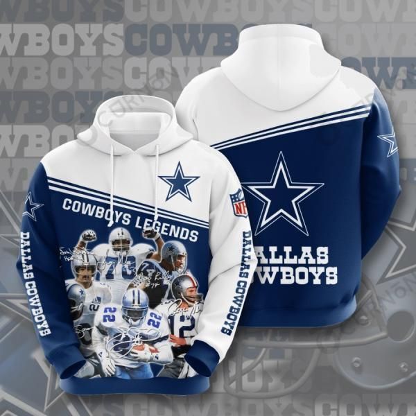 Dallas Cowboys Hoodie 3d Full Printed 3008