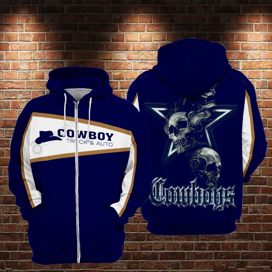 Dallas Cowboys Custom 4 Hoodie