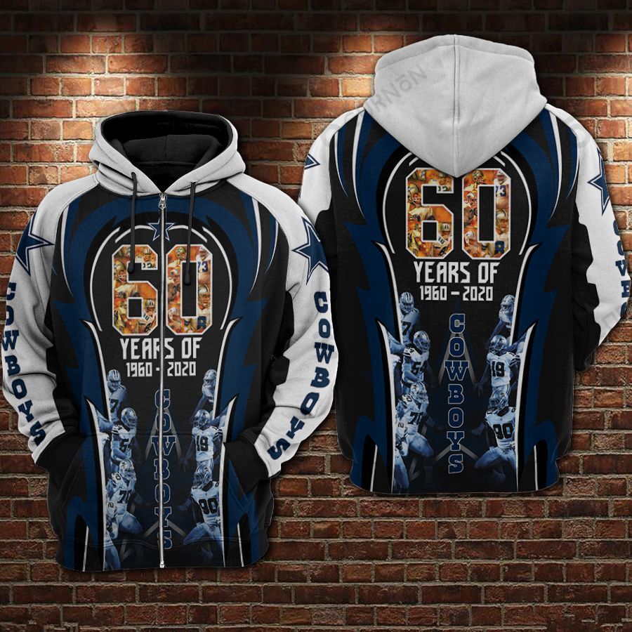 Dallas Cowboys 60-Year Anniversary Limited Hoodie