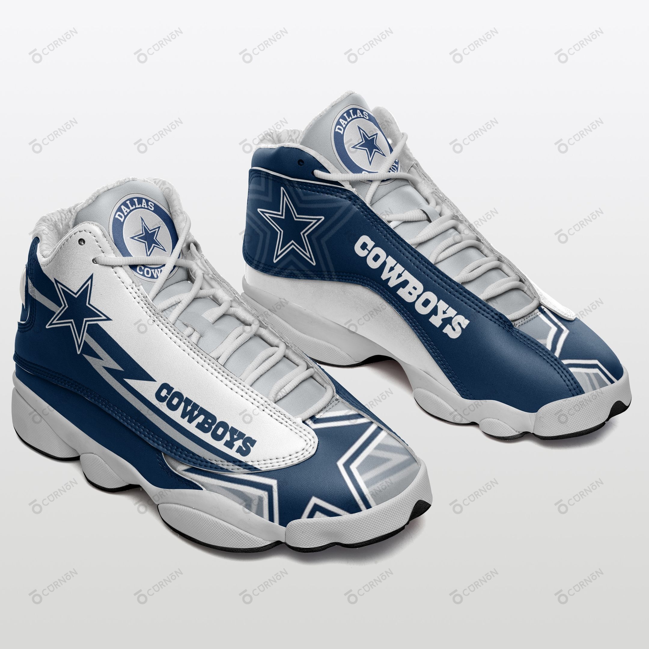 Dallas Cowboys Air JD13 Sneakers 151