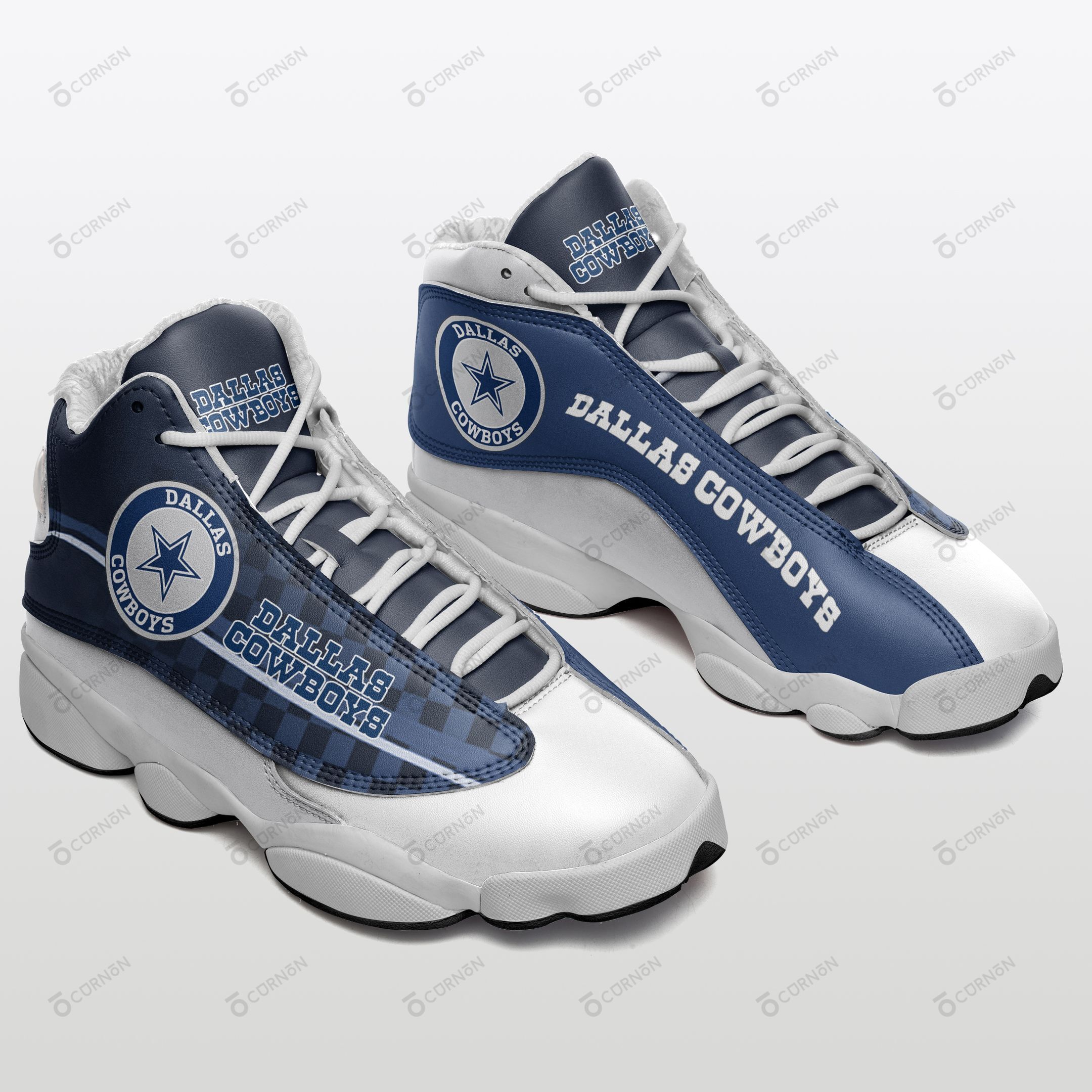 Dallas Cowboys Air JD13 Sneakers 343