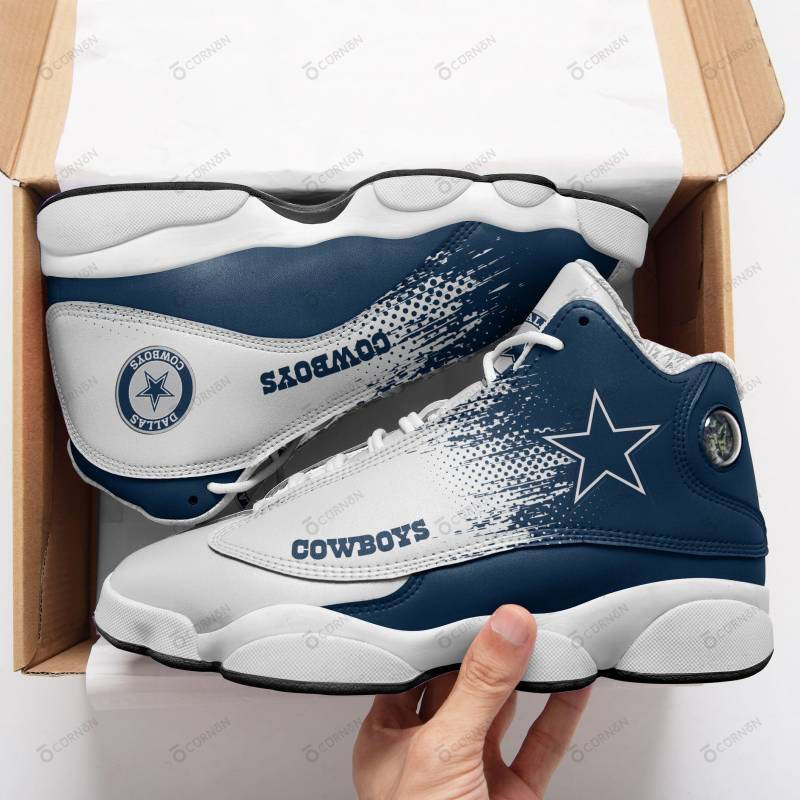 Dallas Cowboys Air JD13 Sneakers 387