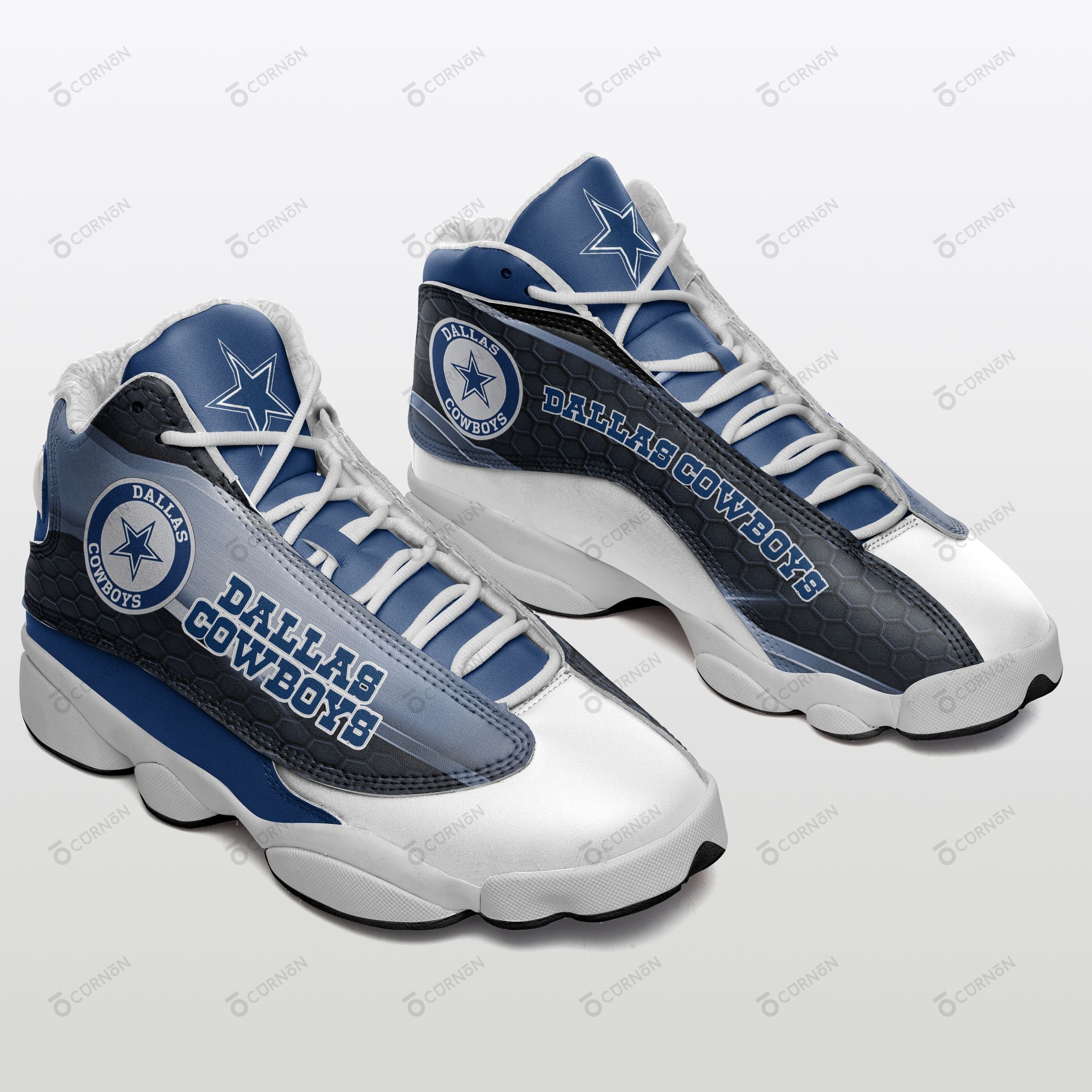 Dallas Cowboys Air JD13 Sneakers 431