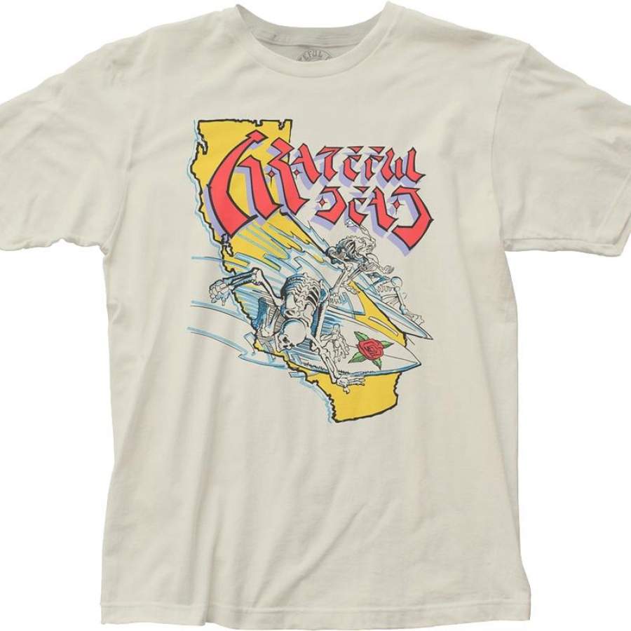 Surfing Skeletons Grateful Dead T-Shirt