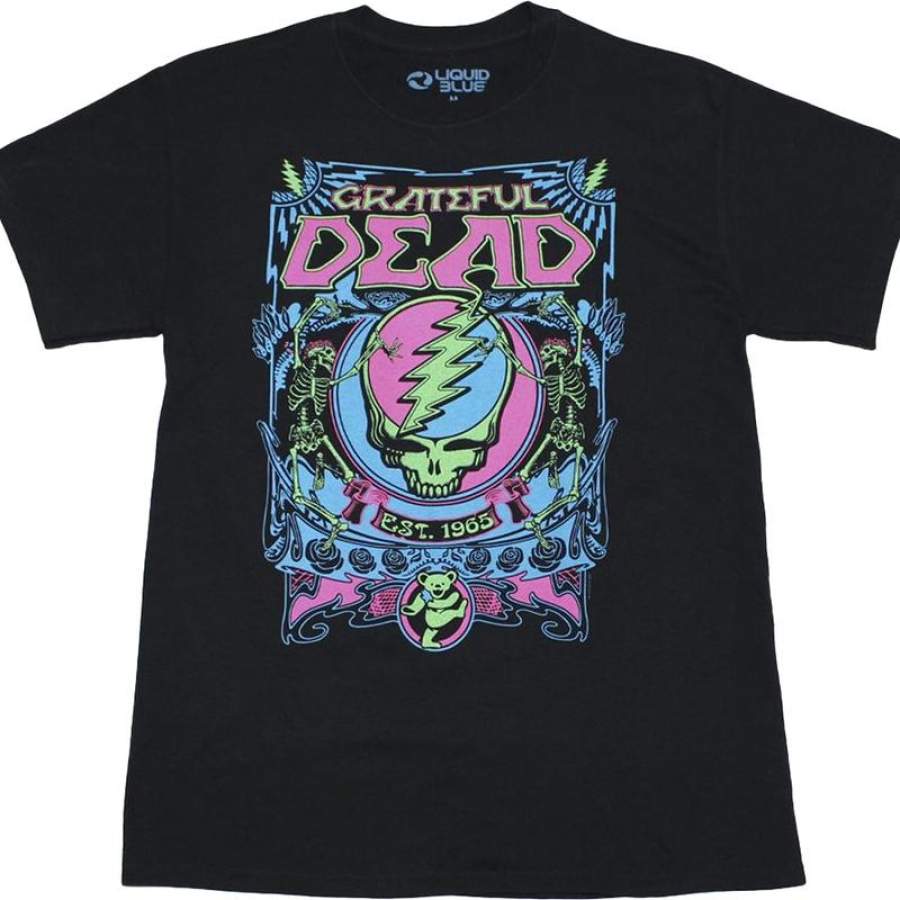 Neon Grateful Dead T-Shirt