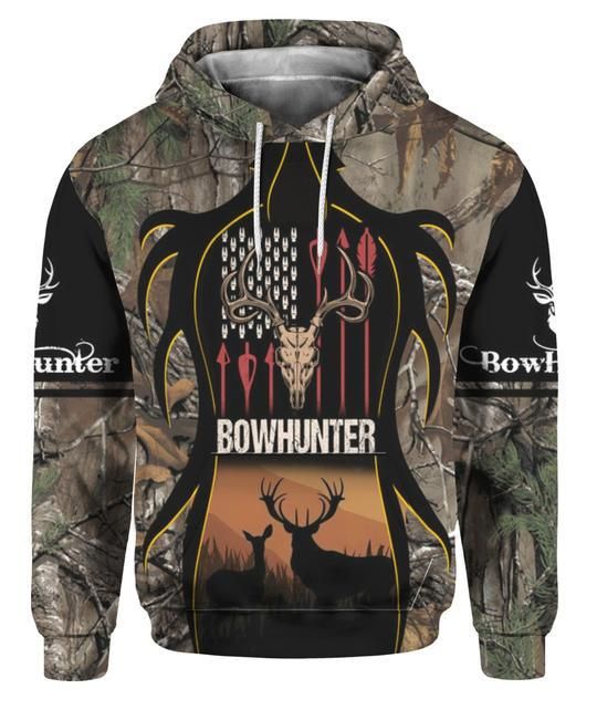 BOW HUNTING 3D ALL OVER PRINT HOODIE TN210158