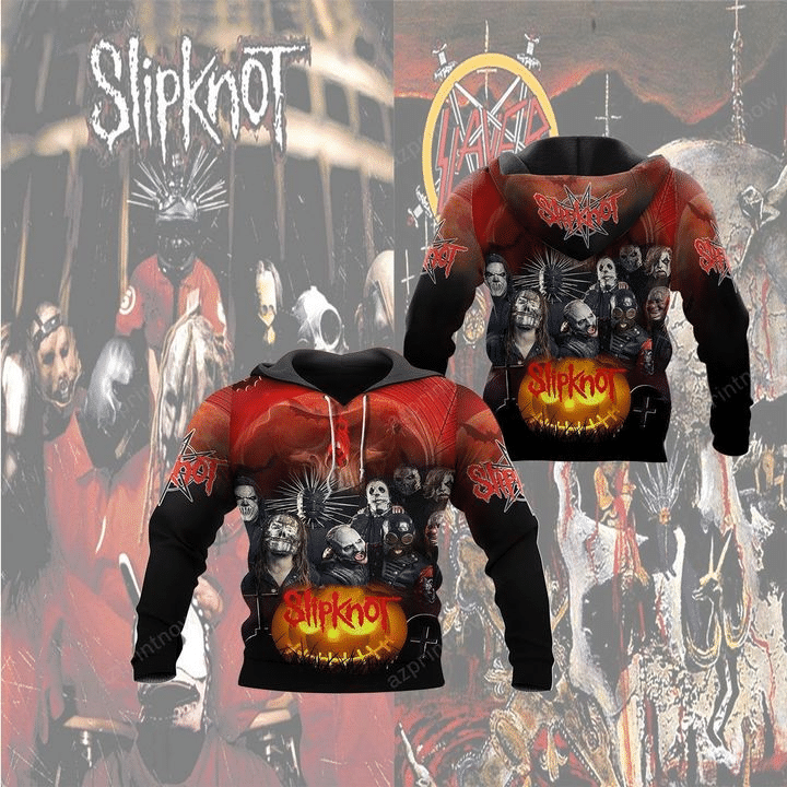 3D ALL OVER PRINTED SLIPKNOT BDA – HT SHIRTS VER 1 (RED) HN2501115