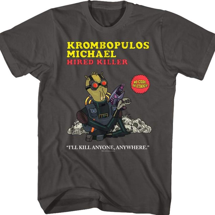 Krombopulos Michael Rick and Morty T-Shirt