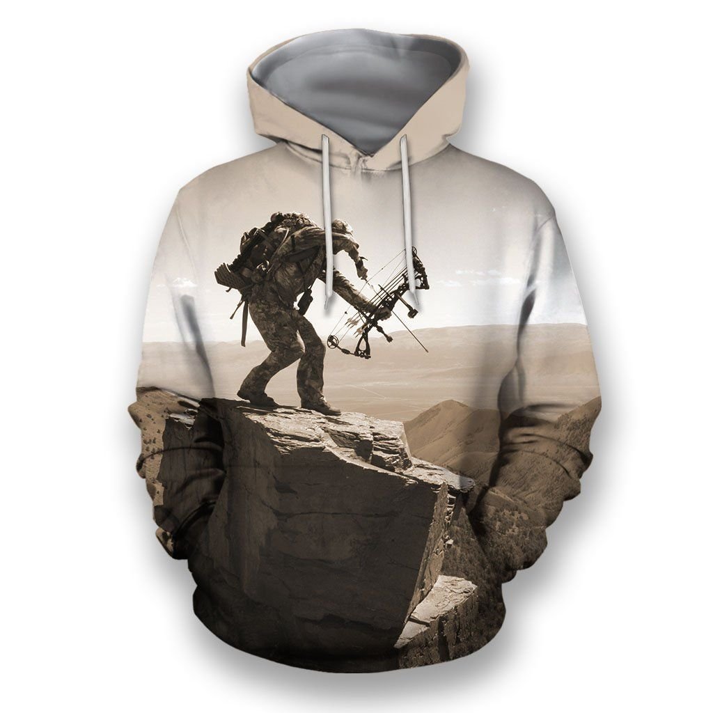 BOWHUNTING 3D ALL OVER PRINT HOODIE TN2801149