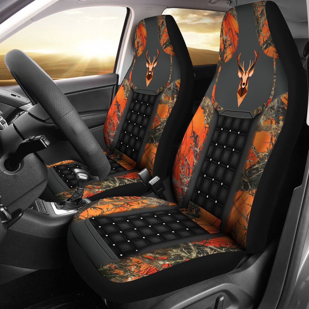 5Thhht-Deer Camo Hunting Car Seat