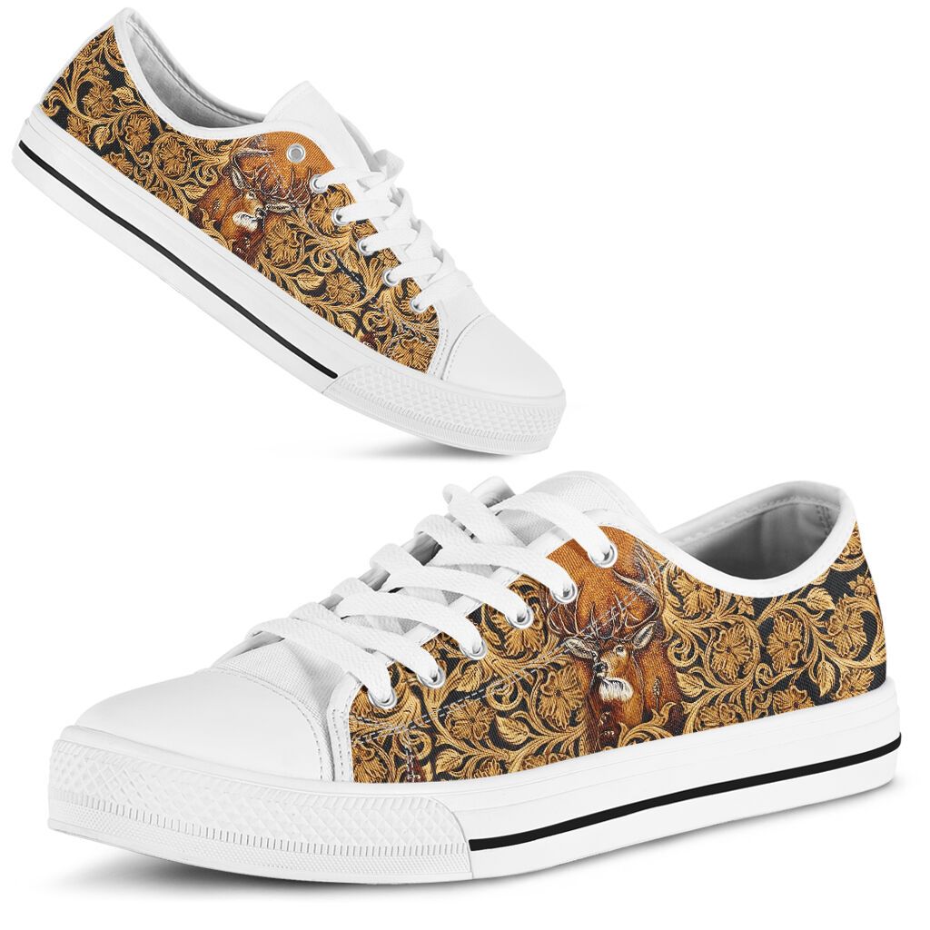 384THHHT-DEER HUNTING LOW TOP SHOES