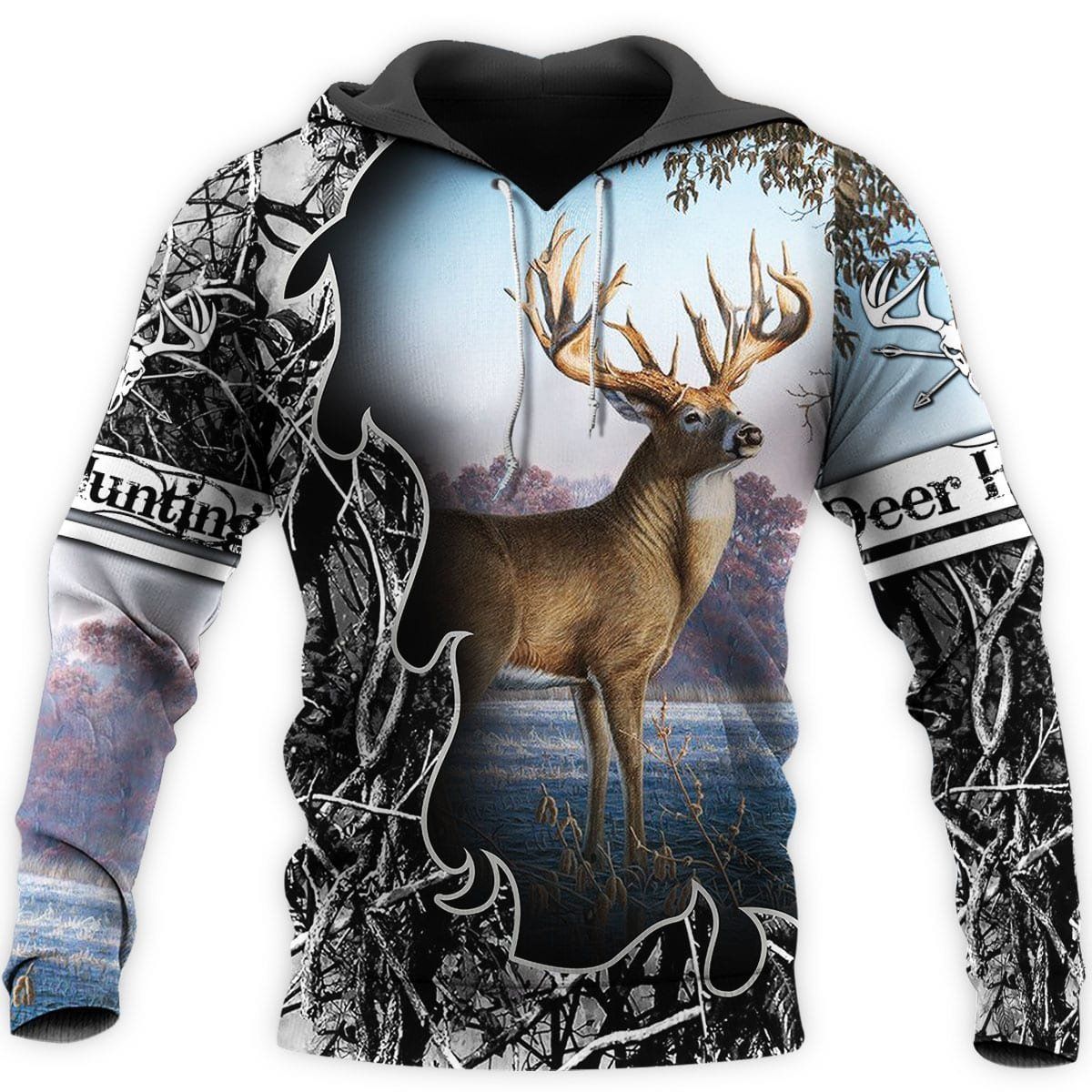 422THHHT-Beautiful Hunting Camo 3D All Over Printed Shirts