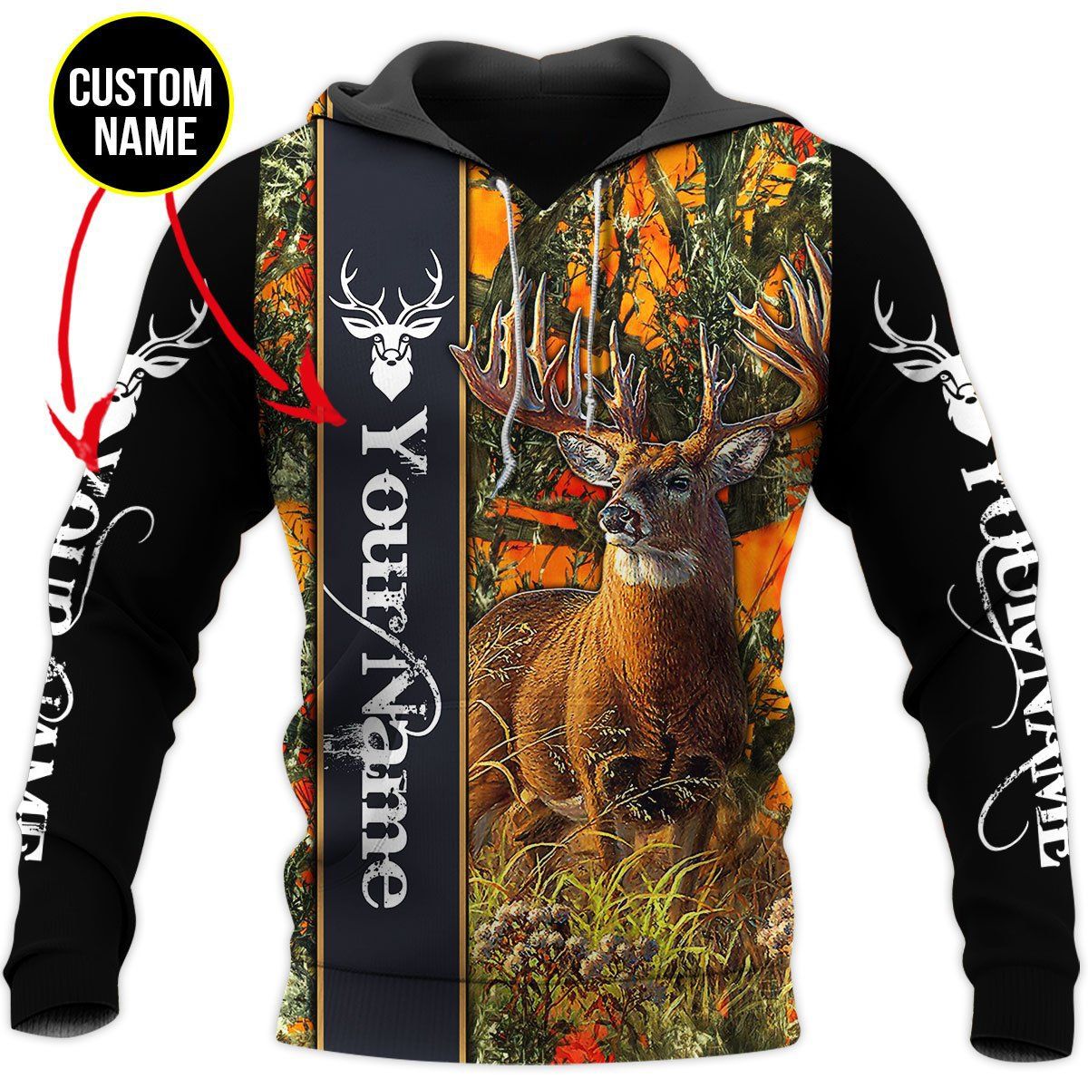 426THHHT-Deer Hunting 3D All Over Printed Shirts