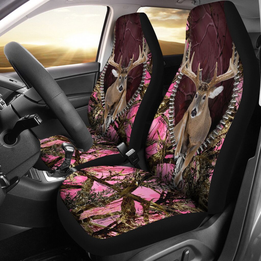 569THHHT – DEER HUNTING CAR SEAT COVERS