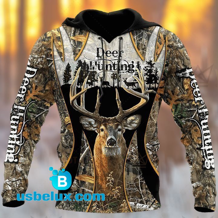 640THHHT – DEER HUNTING CAMO HOODIE