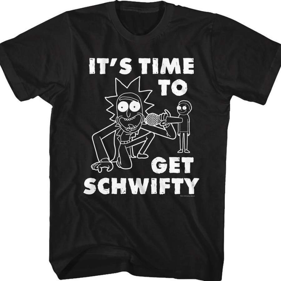 Get Schwifty Rick and Morty T-Shirt