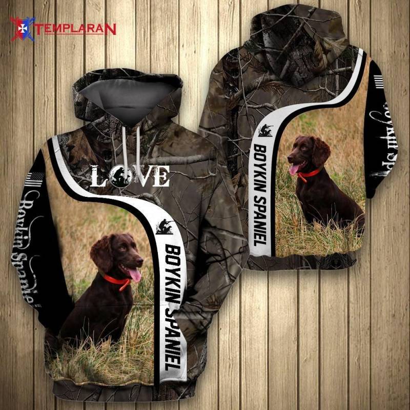 Boykin Spaniel Hunting BK2097 Hoodie