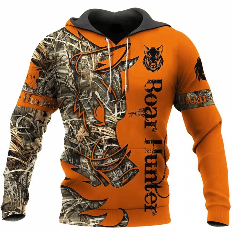 Boar Hunting Born To Hunt GO35 Hoodie