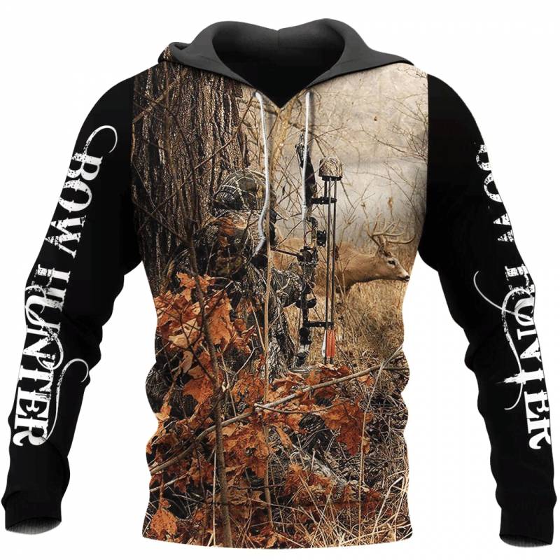 Bow Hunting Born To Hunt GO39 Hoodie