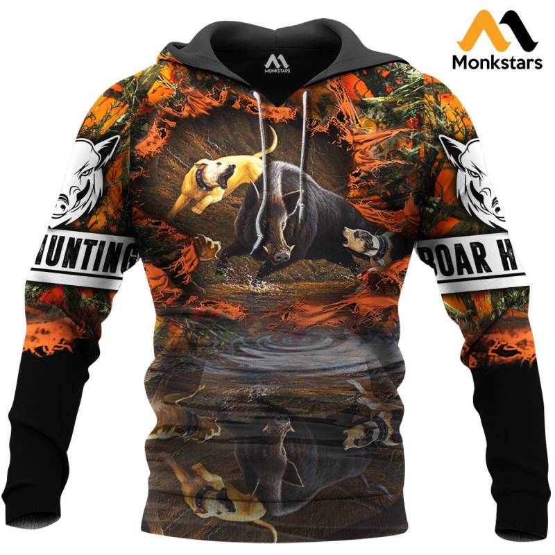 Boar Hunting 8 Hoodie