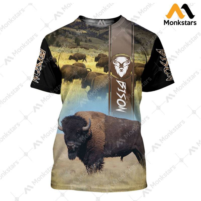 Bison Hunting V3 Hoodie