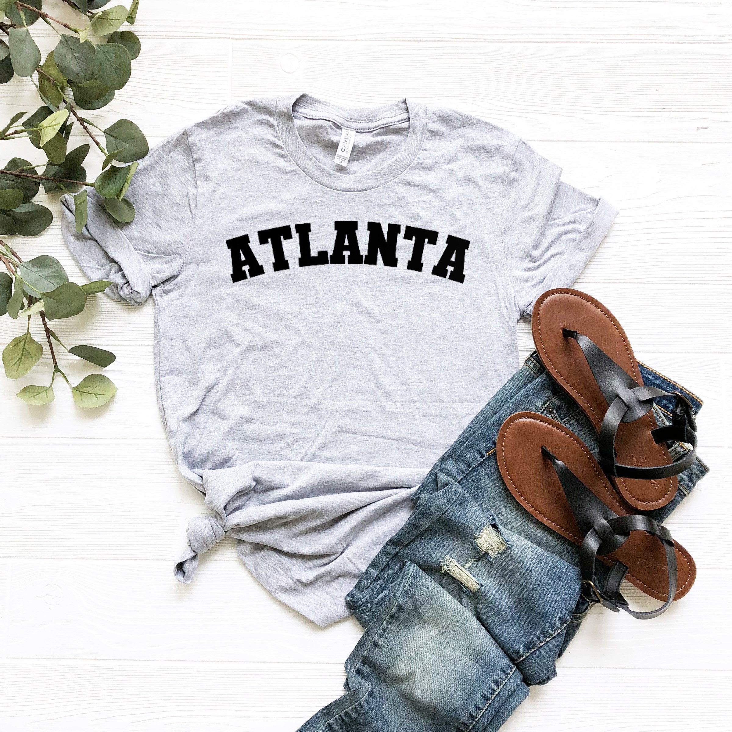 Atlanta Shirt, Atlanta T-Shirt, Atlanta Lovers Shirt, Atlanta Lovers Gift, Georgia Shirt, Georgia State Shirt