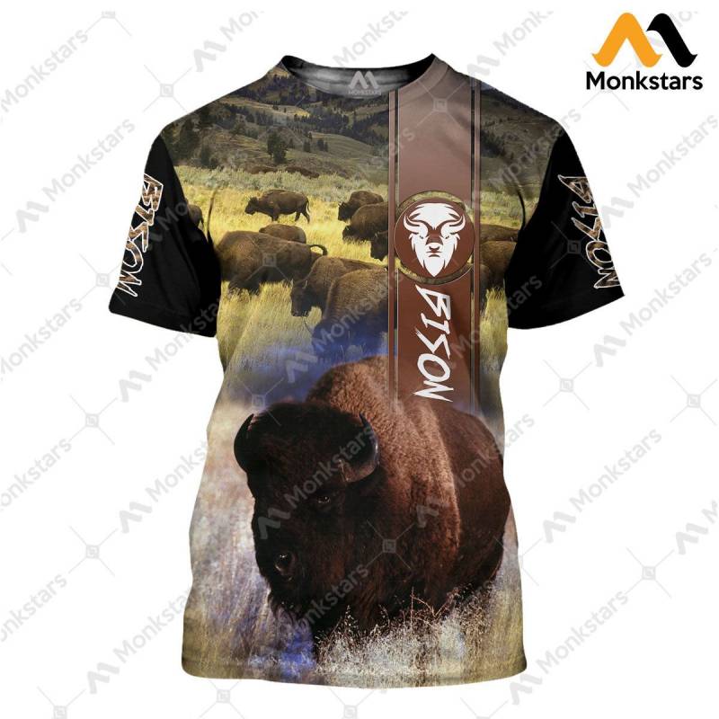 Bison Hunting V1 Hoodie