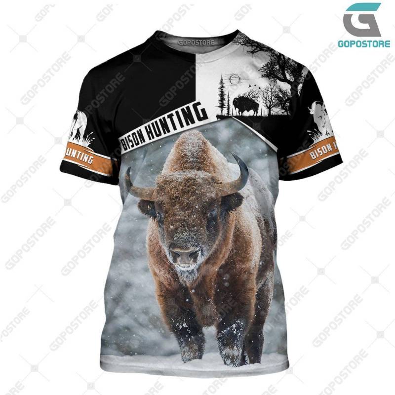 Bison Hunting S6 Hoodie