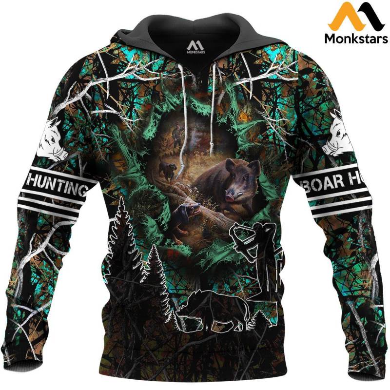 Boar Hunting 14 Hoodie