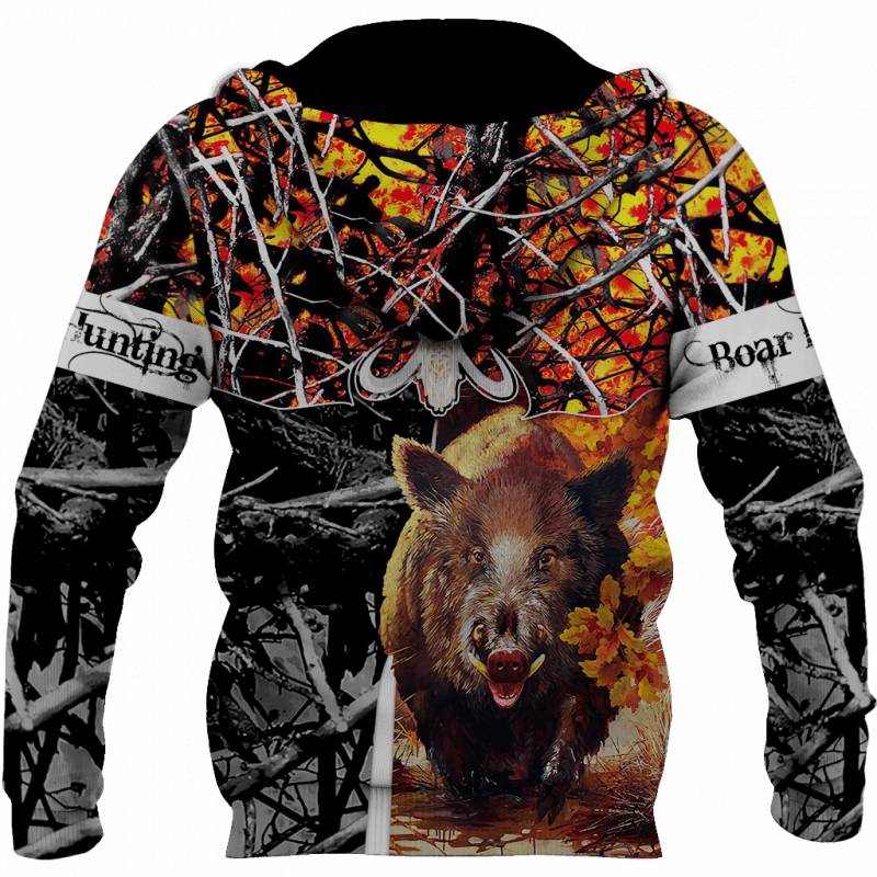 Boar Hunting Camo Jj221201 Hoodie