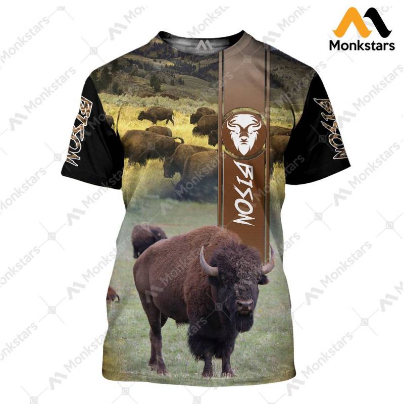 Bison Hunting V5 Hoodie