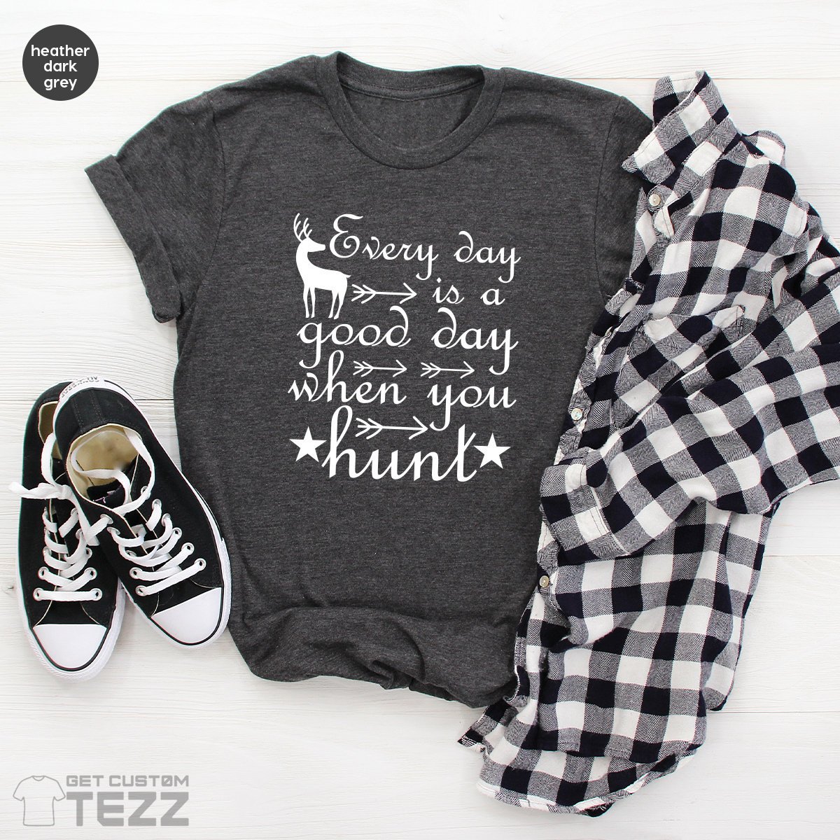 Deer Hunting Shirts, Fathers Day Shirts, Hunt Lover Gifts, Trophy Father Shirt, Gifts For Husband, Motivational T-Shirt, Funny Graphic Tees