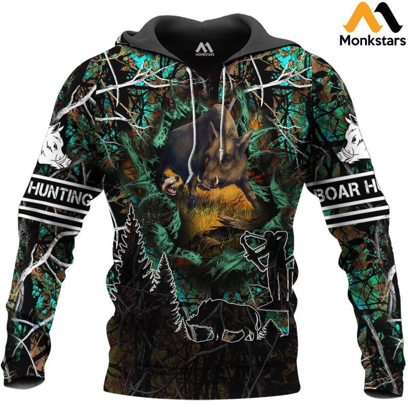 Boar Hunting 12 Hoodie