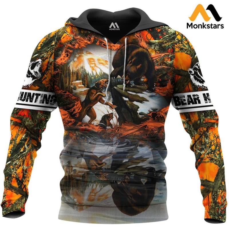 Bear Hunting C6 Hoodie