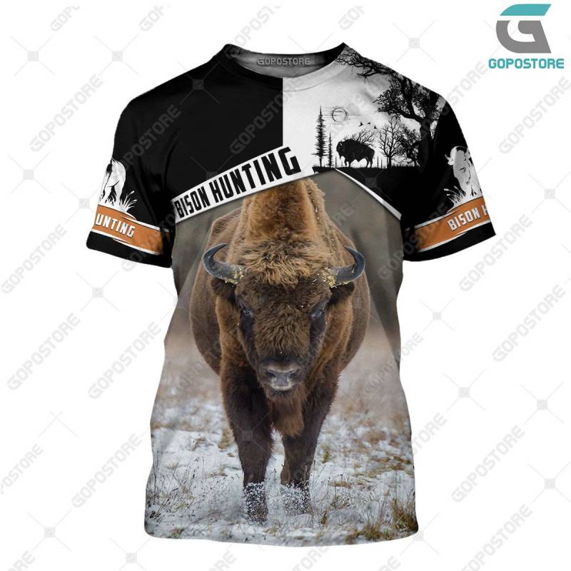 Bison Hunting S4 Hoodie